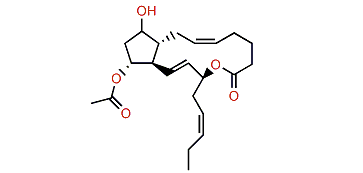 Prostaglandin F3a 1,15-lactone-11-acetate
